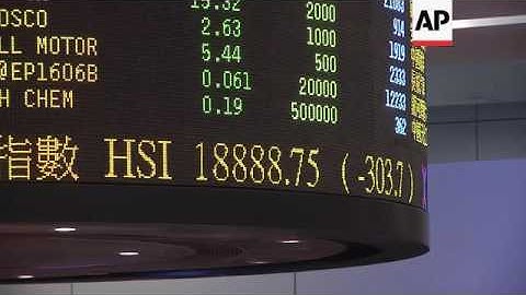 Hong Kong Hang Seng down by 1.6 per cent