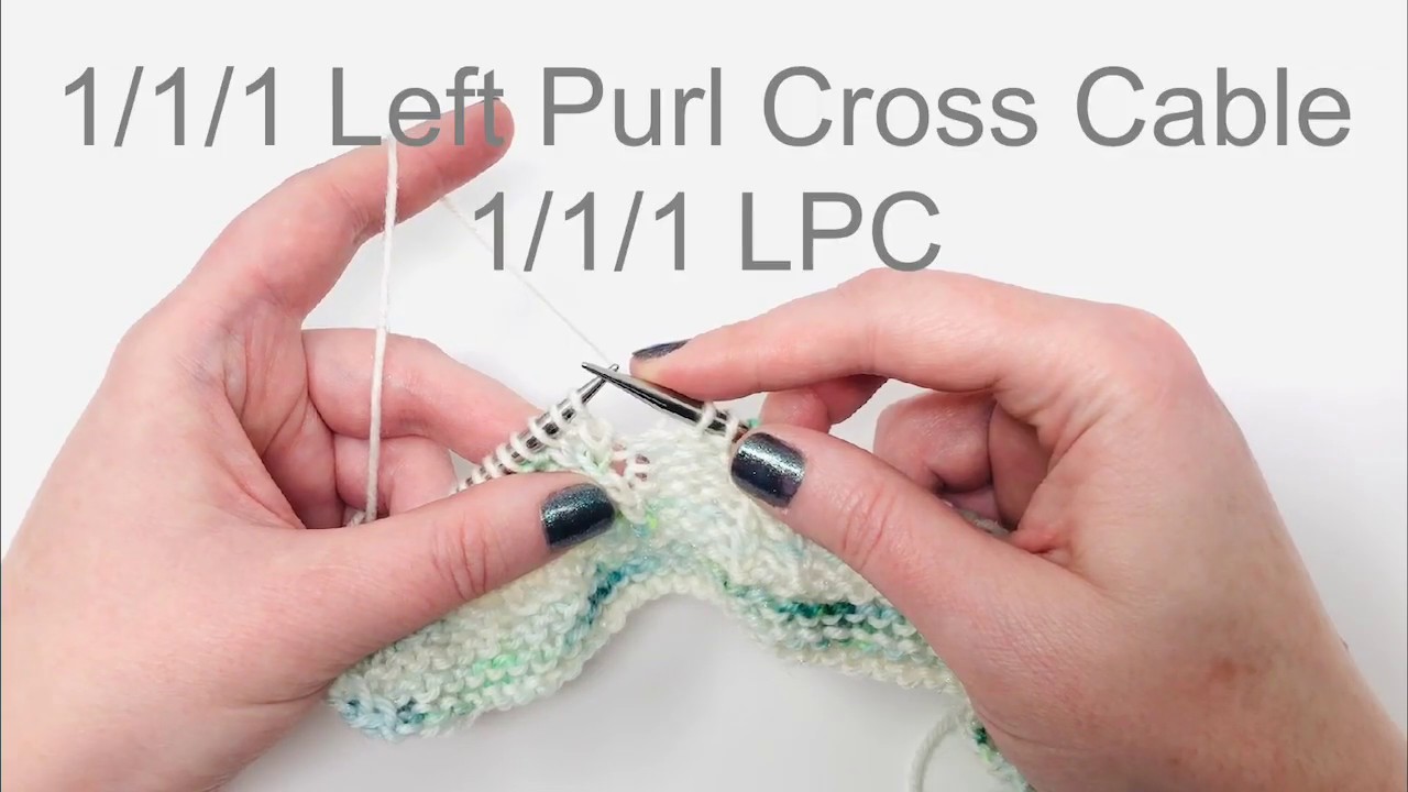 tutorial – cabling without a cable needle - La Visch Designs