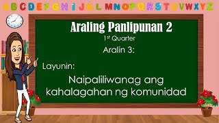 Kahalagahan ng Komunidad (AP 2- Aralin 3) Kahalagahan ng Komunidad (AP 2- Aralin 3)