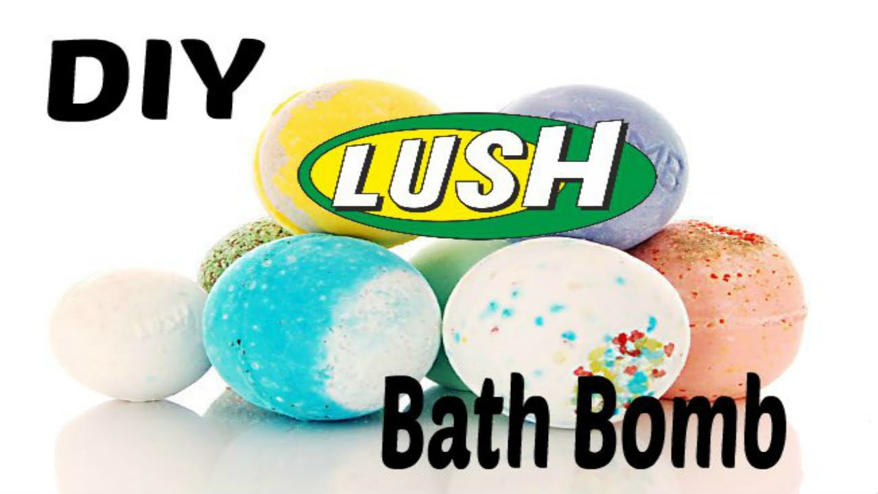 DIY Lush Bath Bomb