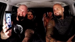 The Club jokes with Finn Balor on WWE Ride Along (WWE Network Exclusive)