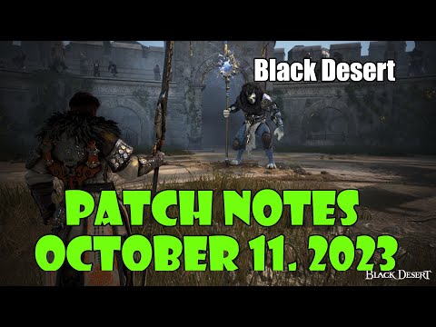 [Black Desert] New Guild Events, Some Minor Stuff | Patch Notes Summary