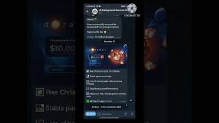 Remove Unwanted Background in your Favorite photo👍🏻 #AI Background Remover Telegram Bot