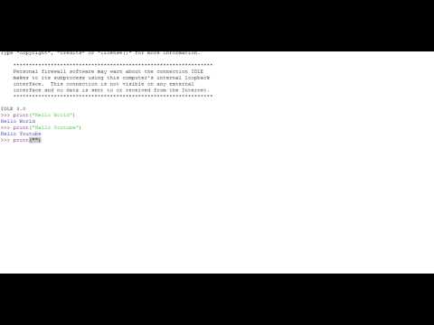 Python 3 Basics-Print Function,strings and intergers