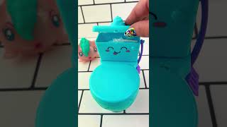 Cute Mini Toilet Satisfying Video ASMR! 🚽 #shorts #mini #asmr