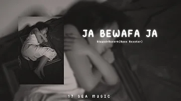 Ja Bewafa Ja Song || Slowed×Reverb(Bass Booster) || @official.tanveer___