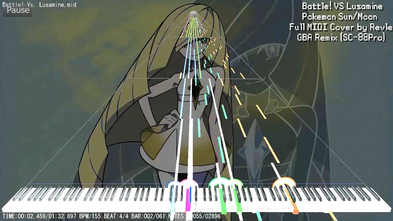 Lusamine S Battle Theme Painstakingly Recreated By Ear As Midi And Run Under An Sc pro Synthesizer To Emulate Gba Sounds Good Cover Pokemon Sun Pokemon Gba Lusamine S Battle Theme Painstakingly Recreated By Ear As Midi And Run Under An Sc pro Synthesizer To Emulate Gba Sounds Good Cover Pokemon Sun Pokemon Gba