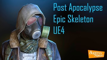 Post Apocalypse Character Epic Skeleton with Advanced TPS Inventory Pack