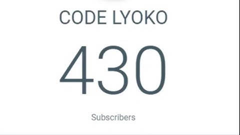 CODE LYOKO Live Stream