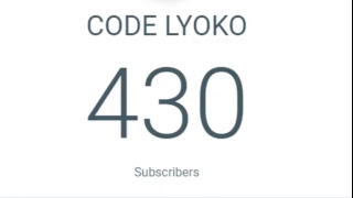 Celebrity CODE LYOKO Live Stream Profile