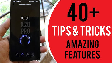 Redmi K20 PRO Tips and Tricks 🔥 AMAZING Hidden Features✅ | Hindi