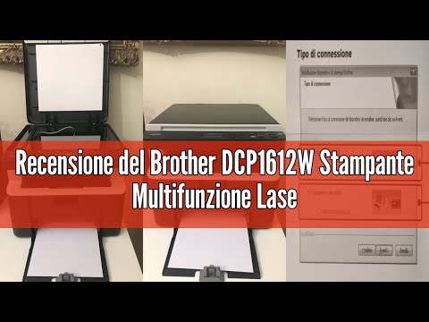 Recensione del Brother DCP1612W Stampante Multifunzione Laser, Monocromatica, Risoluzione da 2.400 x