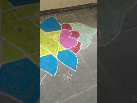 Kalaithiruvizha #kalaithiruvizha #students #study #schoollife #education #craft #rangoli