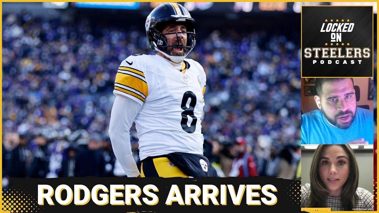Steelers’ Aaron Rodgers Arrives, But Will That Backfire? | Pressure on Drew Allar to Thrive Quickly?