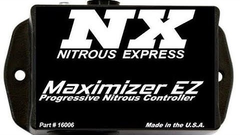 Nitrous Express - Maximizer EZ Progressive Controller Part No. 16006