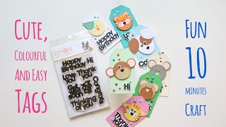 Easy and fun tags and cards
