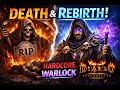 We Died… So We Start Over  Magic Warlock Hardcore Run | D2R