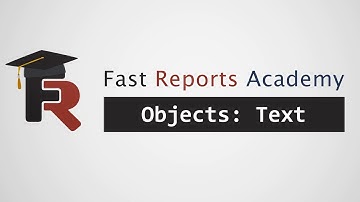 FastReport .NET Objects: Text