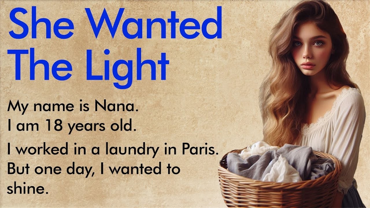 A Girl Who Wanted to Shine ✅ Learn English by Listening A1–A2 Level ✅