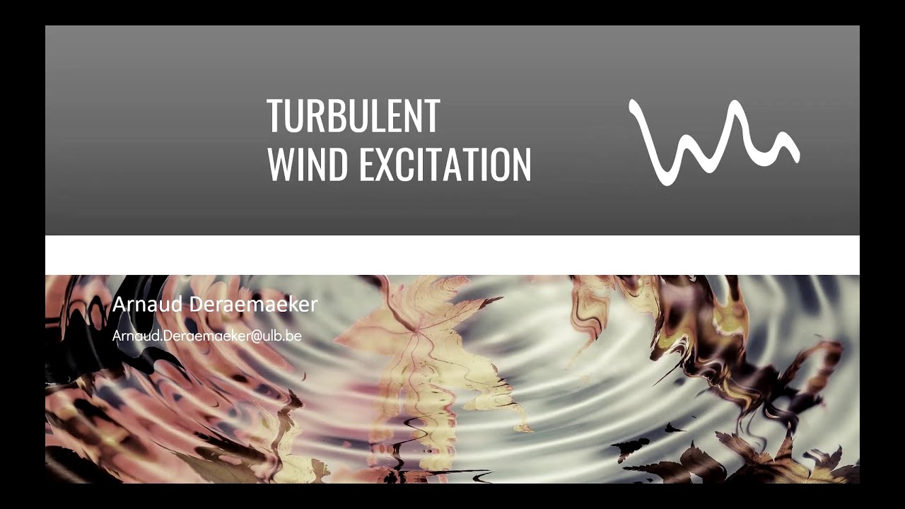 Turbulent wind excitation