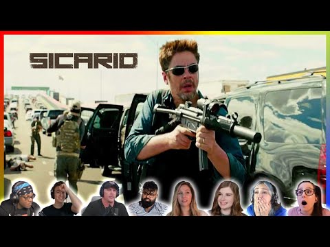 "SICARIO BORDER SCENE" | SICARIO (2015) | FIRST TIME WATCHING | MOVIE REACTION | MASHUP REACTION