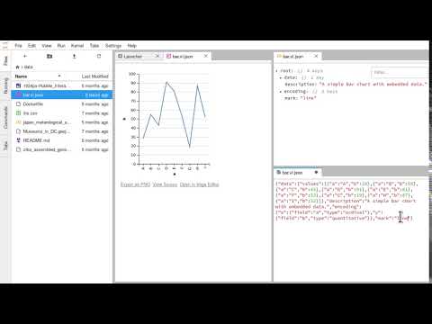 JupyterLab Vega-Lite editing