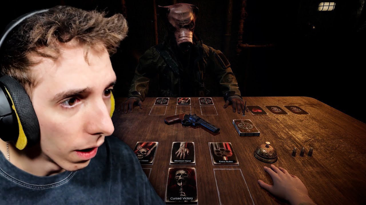 This NEW Russian Roulette Horror Game is INSANE... - YouTube