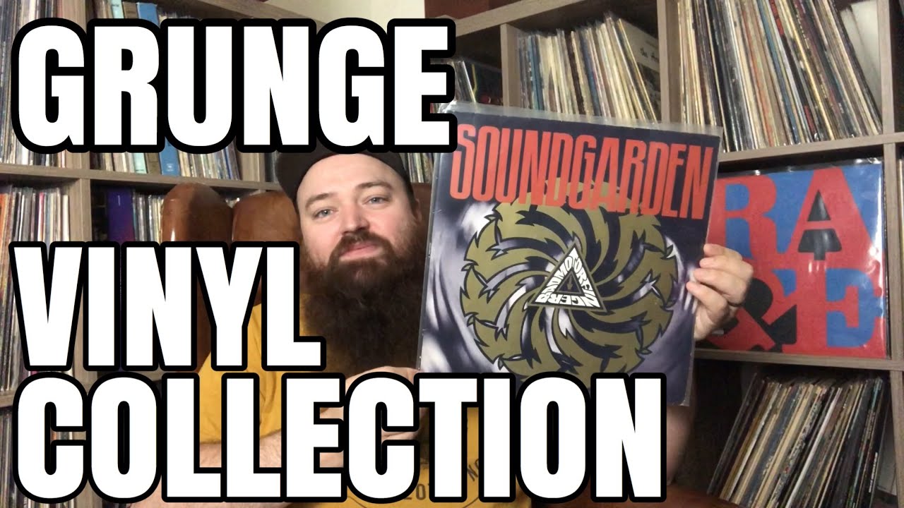 My GRUNGE Vinyl Record Collection! Nirvana, Pearl Jam, Soundgarden and ...