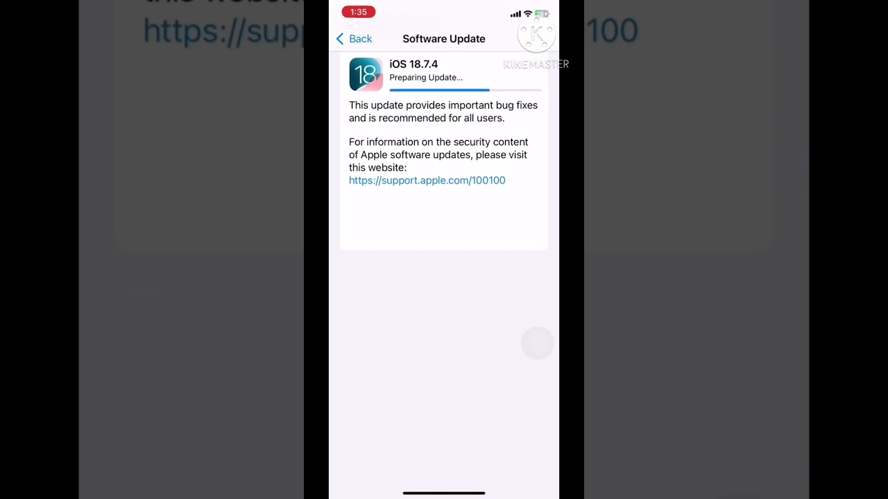 How to update iPhone XR iOS 18.7.3 to iOS 18.7.4