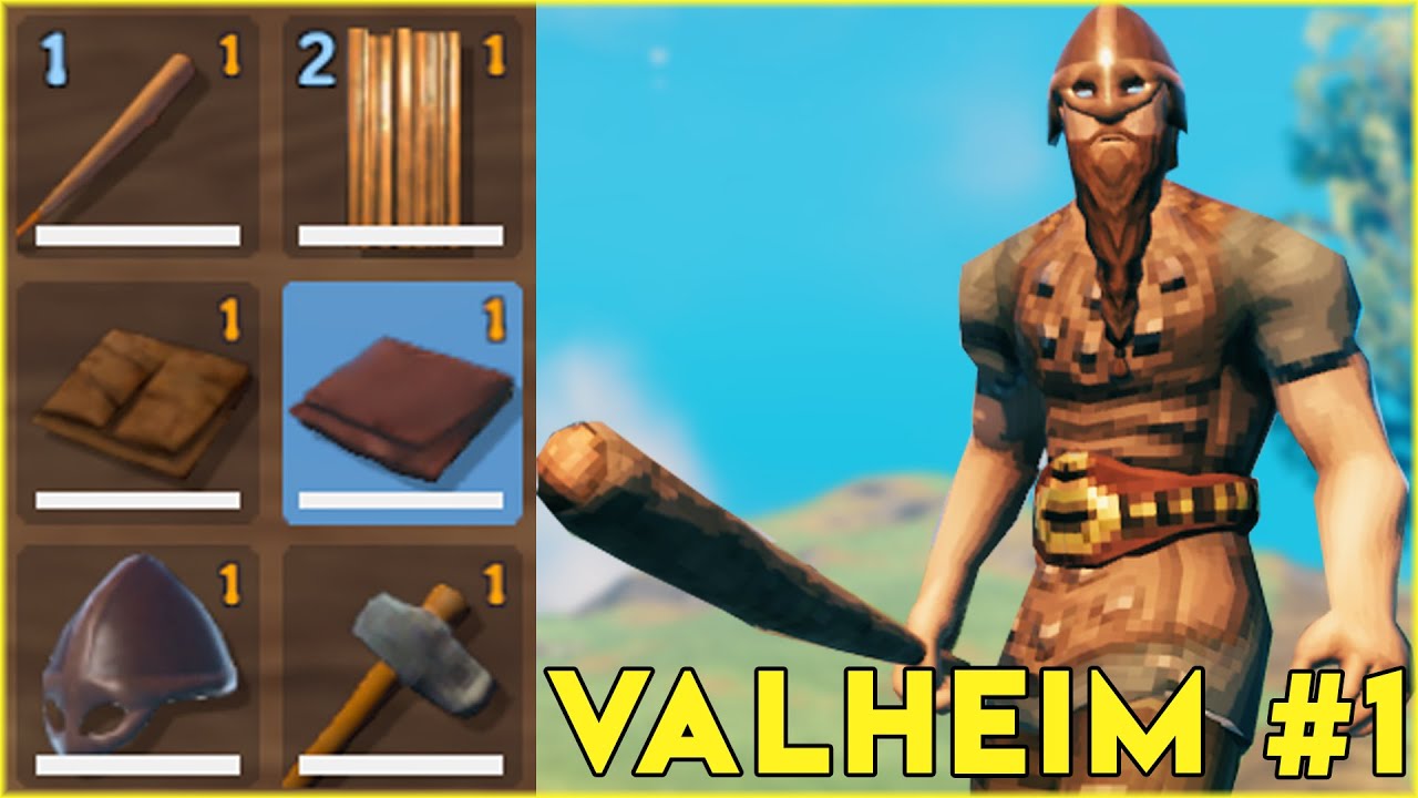 Rust Meets Runescape | Valheim Playthrough Episode 1 - YouTube