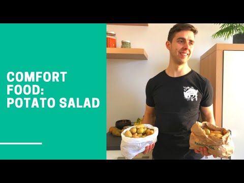 CREAMY POTATO CHICKPEA SALAD I VEGAN, PLANT-BASED