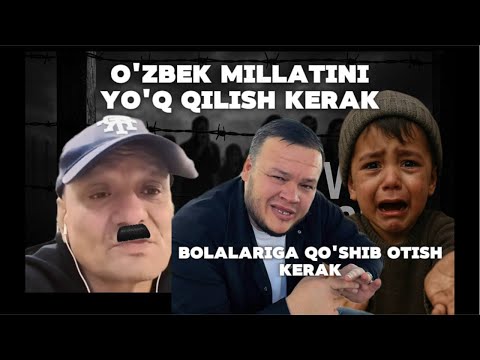 Видео: O'ZBEKLARNI YO'Q QILISH KERAK  OTISH KERAK BOALARI BILAN BIRGA MILLAT ORASIDAN CHIQQAN CHO'CHQA