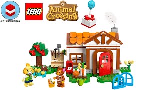 LEGO Animal Crossing 77049 Isabelle's House Visit Speed Build Review