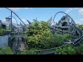 Jurassic World VelociCoaster - First Half Video with Both Launches, Insane Airtime & Tight Turns