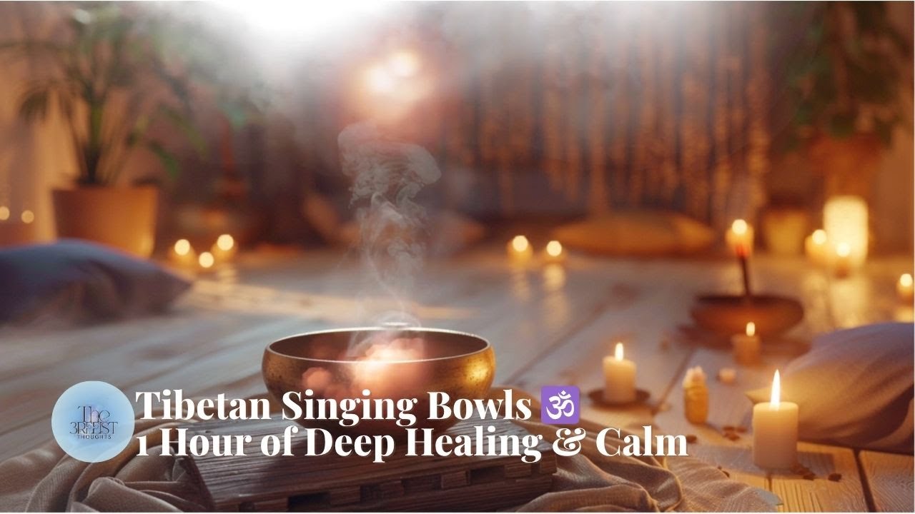 1 Hour Tibetan Singing Bowls 🕉️ | Deep Healing Meditation Music for ...