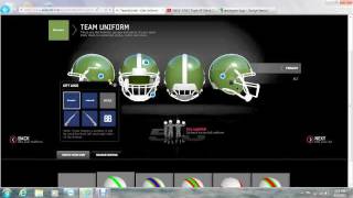 NCAA Football Teambuilder: How to make a team