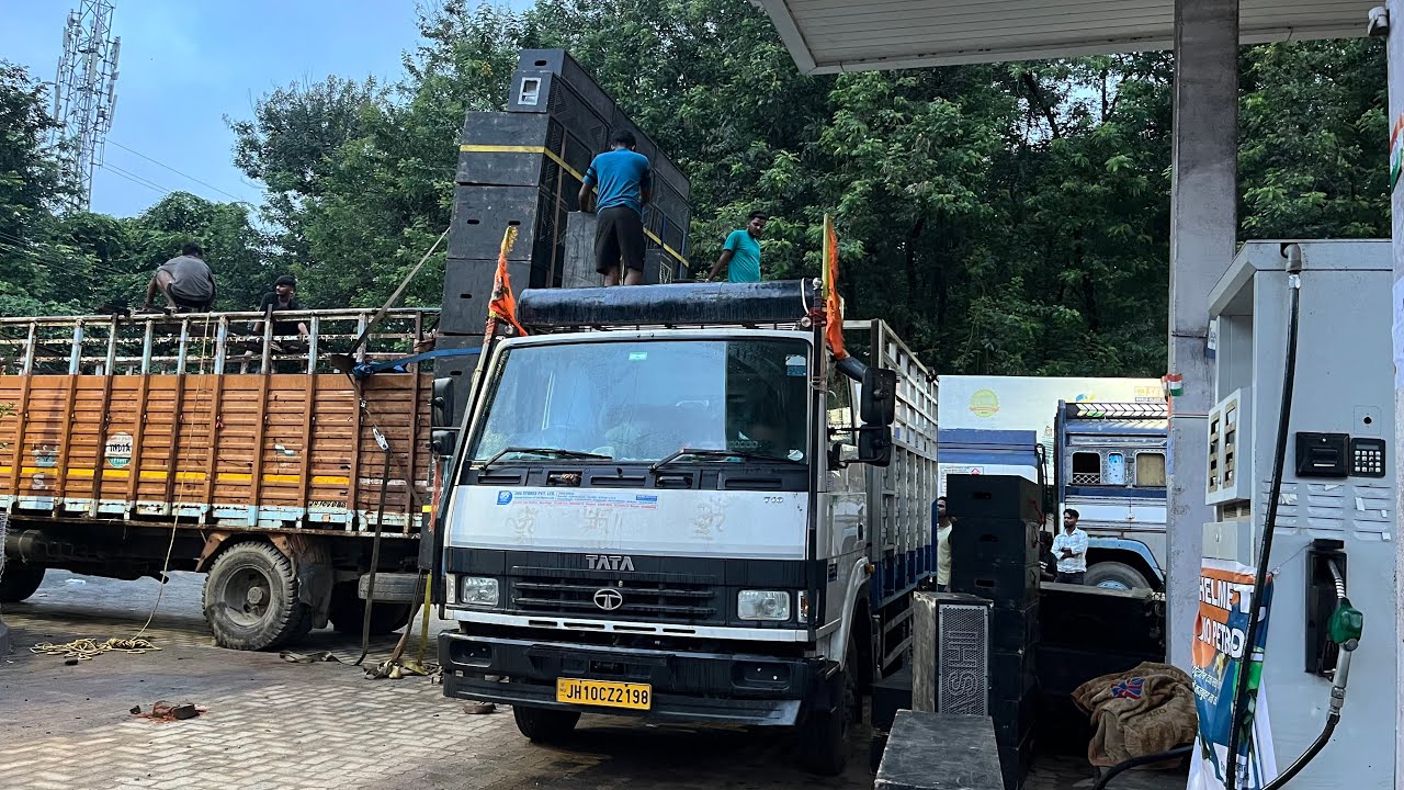 Dj Shashi Ready Hua 18 Bass Ke Sath Jamtara Mansha Puja Roadshow Ke Liye 