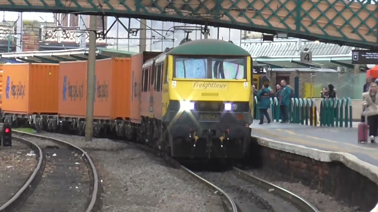 4M83 1050 F L  90043 & 90009  Coatbridge F L T  to Basford Hall Yard Fl