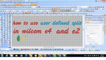 HOW TO USE USER DEFINED SPLIT IN E2 OR E4   (ADVANCE LEVEL) BY NEEDLE POINT