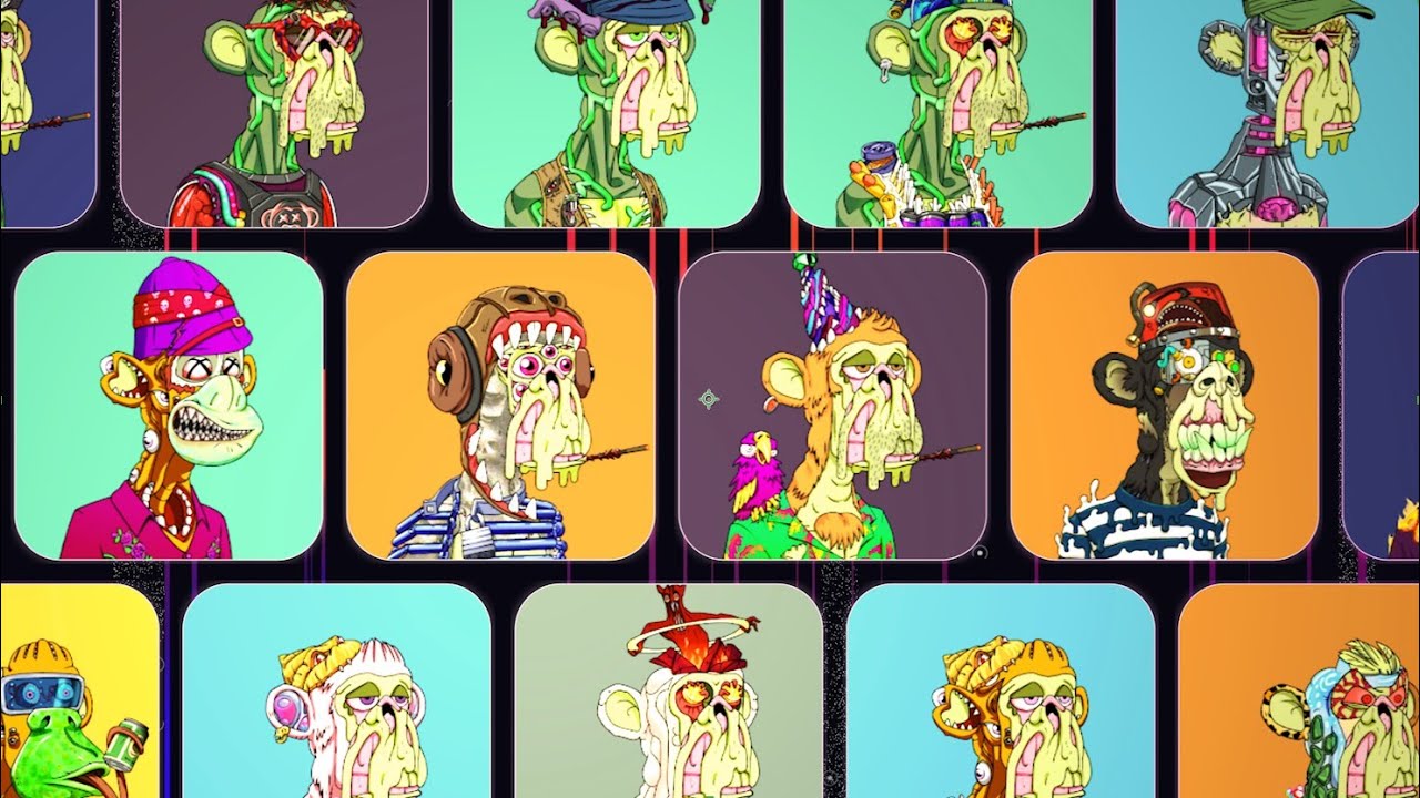 Bulk Style NFT ART Collection Promo Video | After Effects Promo | Zaat Graphics