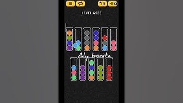 ball sort puzzle level 4986