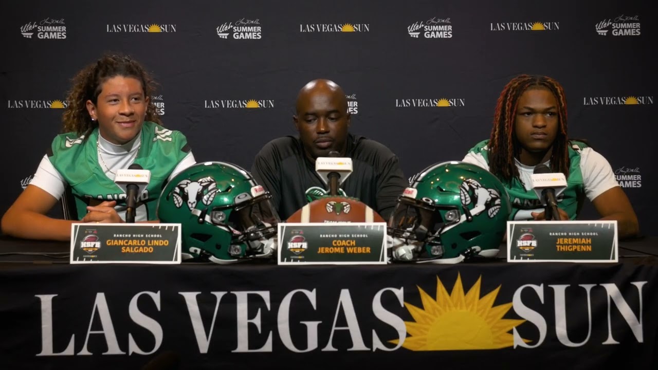 Las Vegas Sun High School Football Media Day: Rancho High