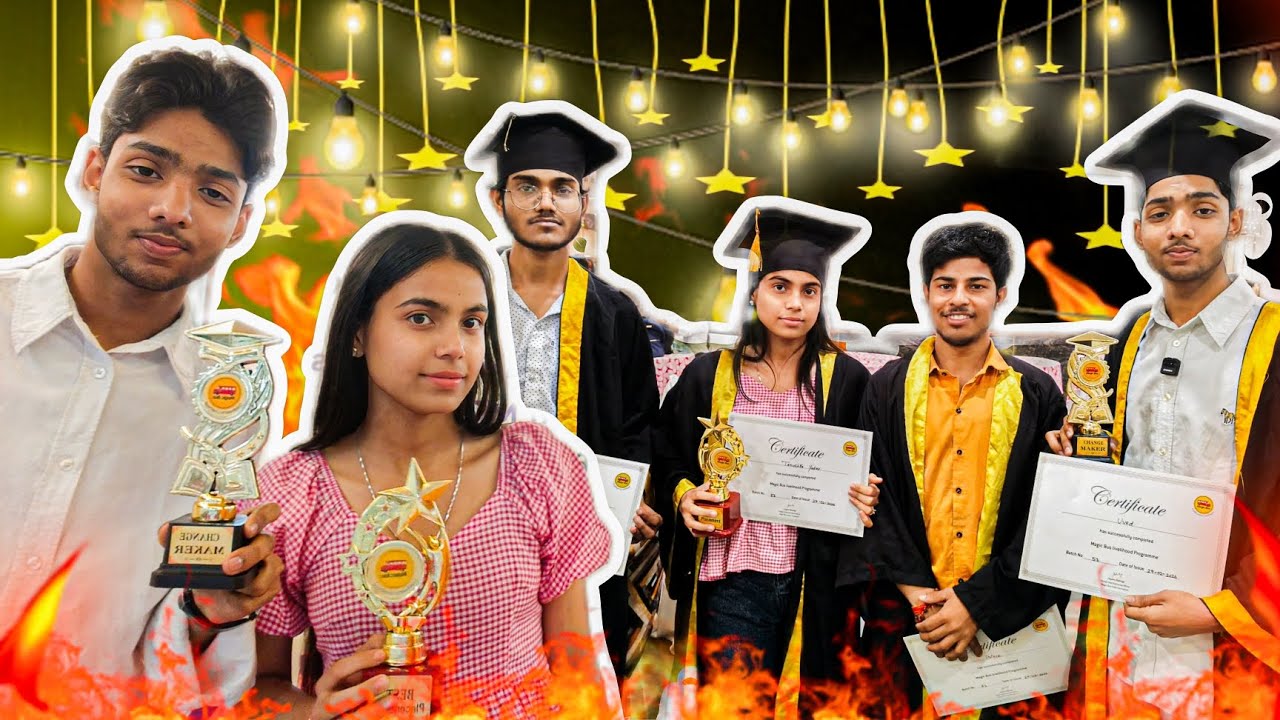 GRADUATION CEREMONY CElEBRATE 😍 || FULL ENJOY KYA DOSTON KE SATH 
