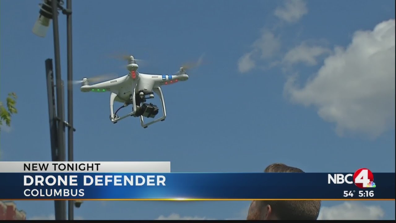 Columbus scientists develop drone defense system YouTube