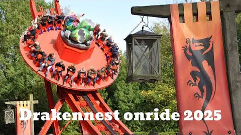 Drakennest onride 2025| avonturenpark Hellendoorn