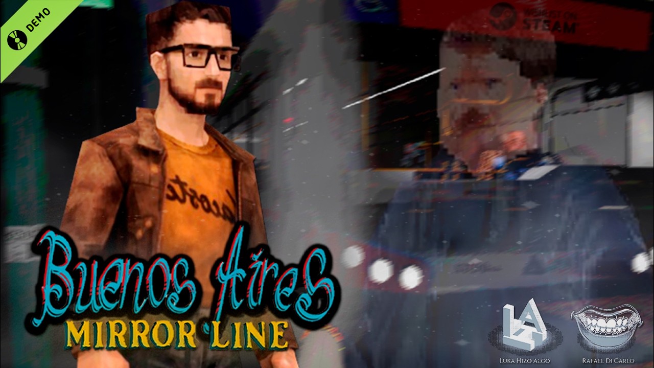 COMO un Silent Hill pero versión BONDI ARGENTO 😱 | Buenos Aires Mirror Line (Demo)