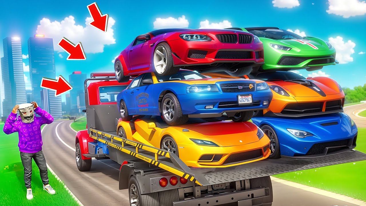 УГНАЛ 6 ТАЧЕК НА 6 ИСПЫТАНИЙ ЗА 1 МИНУТУ В GTA 5! БИТВА ЭВАКУАТОРОВ В ГТА 5 ОНЛАЙН | НАШЕЛ 6 ТАЧЕК