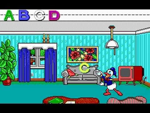 Donald's Alphabet Chase (PC) (1988) playthrough