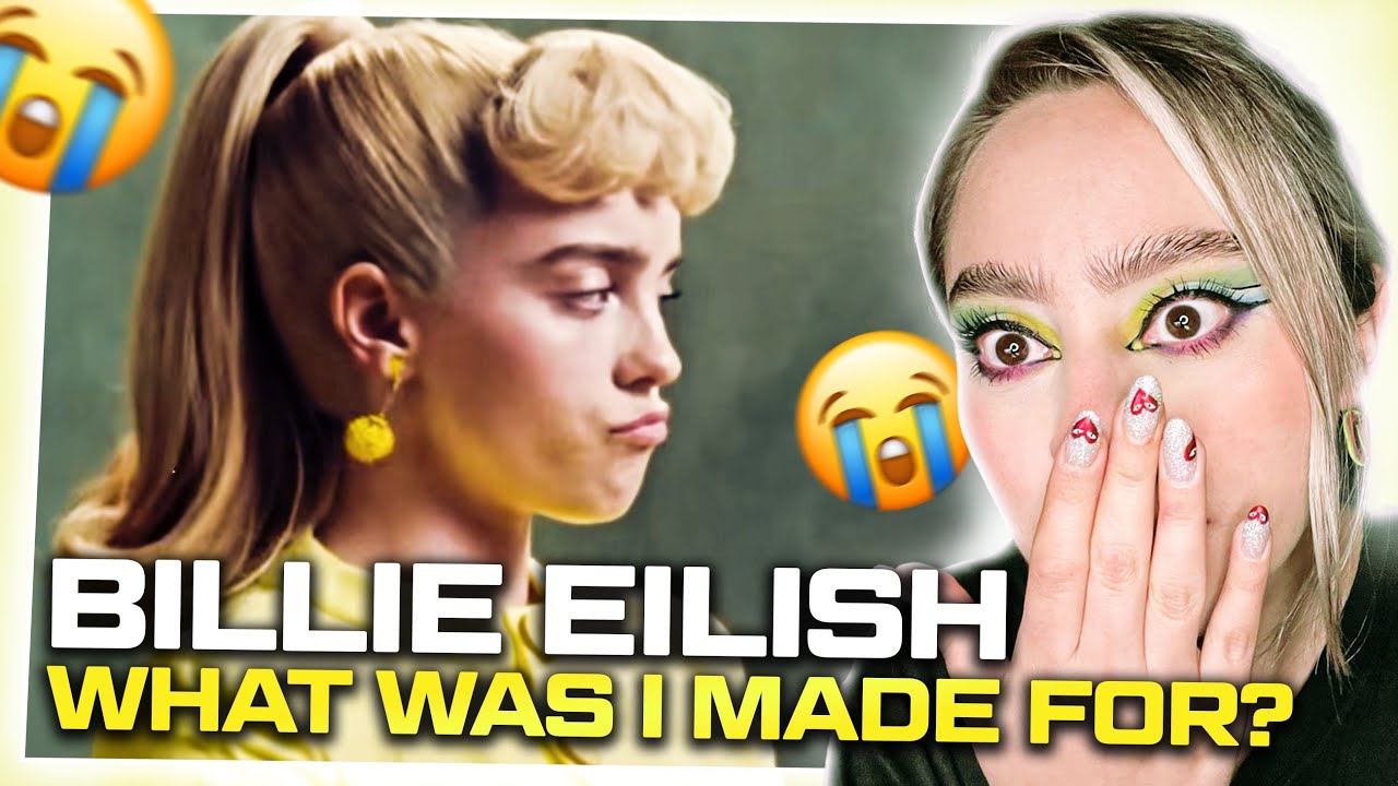 Cantante reacciona a "What Was I Made For?" de Billie Eilish del Soundtrack de Barbie | By ETNA