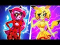 Miraculous VS TEEN-Z || How to TURN into Ladybug &amp; Cat Noir!